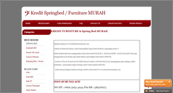 Desktop Screenshot of kreditfurnituremurah.com