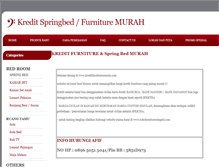 Tablet Screenshot of kreditfurnituremurah.com